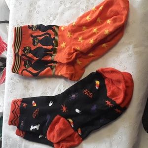 2 pair Halloween socks